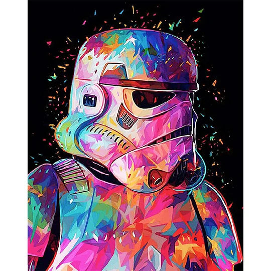 Star Wars Stormtrooper - 5D Diamond Painting - DiamondByNumbers