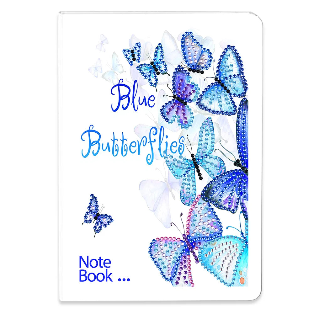 50 pages A5 special shaped diamond painting book Butterfly – Jules' Diamond  Art
