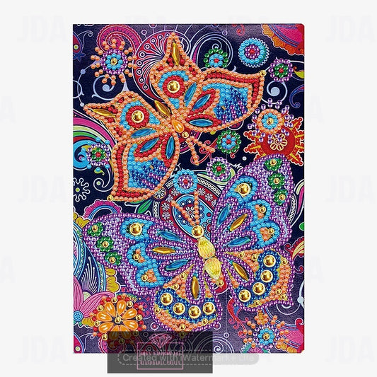 Special Shaped Butterfly Diamond Painting Notepad