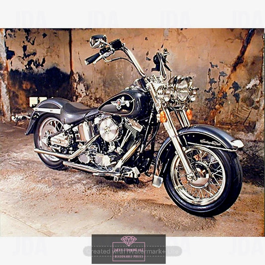 Motorcycle 40*30cm full square drill diamond painting