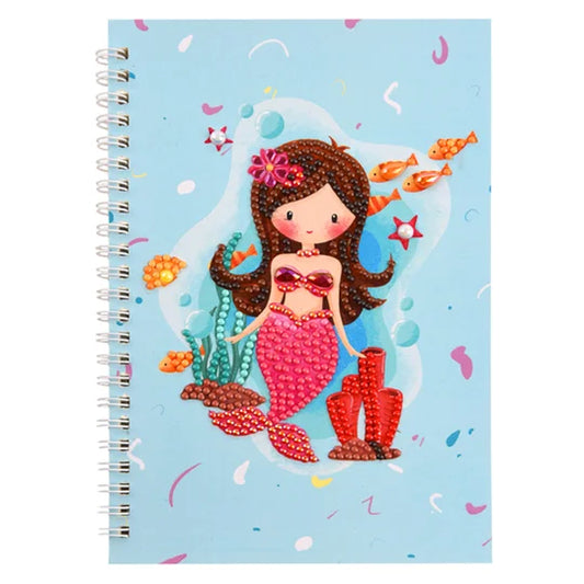 Diamond Painting Notebook Mermaid