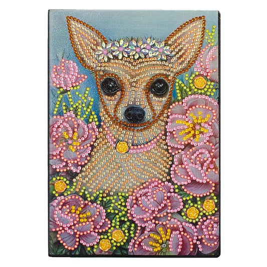 Diamond Painting Notebook Dog