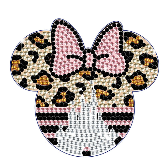 DIY Diamond Painting Coaster Mickey