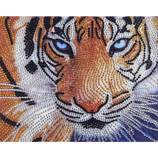 Tiger 30*25cm special shaped drill diamond painting