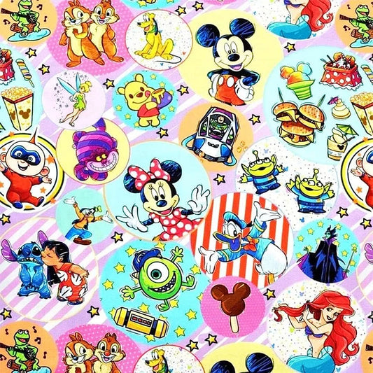 Disney Characters Full 11CT Pre-stamped 50*50cm cross stitch