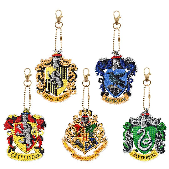 Diamond Painting Harry Potter Keychains 5 pcs