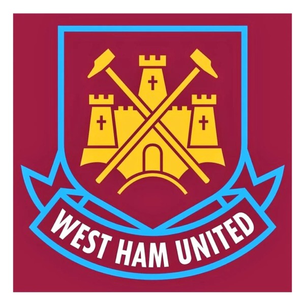 West Ham United 30*30cm full round drill diamond painting