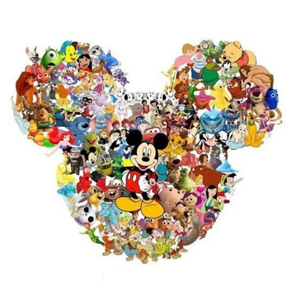 Cartoon Mickey Mouse 40*40cm full round drill diamond painting