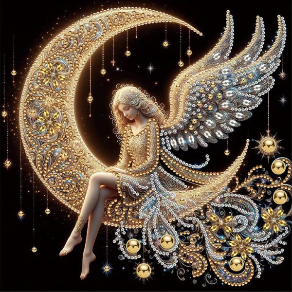 Moonlight 30*30cm special shaped drill diamond painting