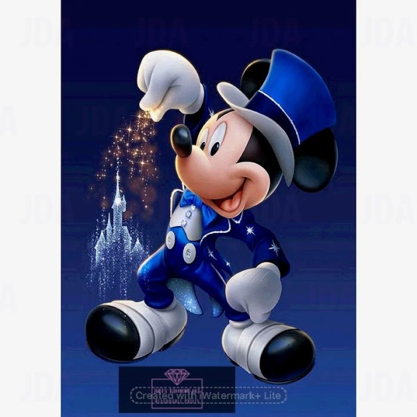 Disney Cartoon Mickey Mouse 30*40cm full round drill diamond painting