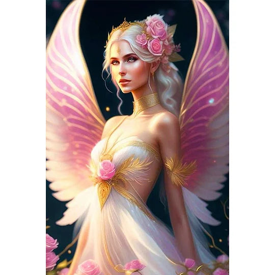 Fairy 40*60cm full round drill diamond painting