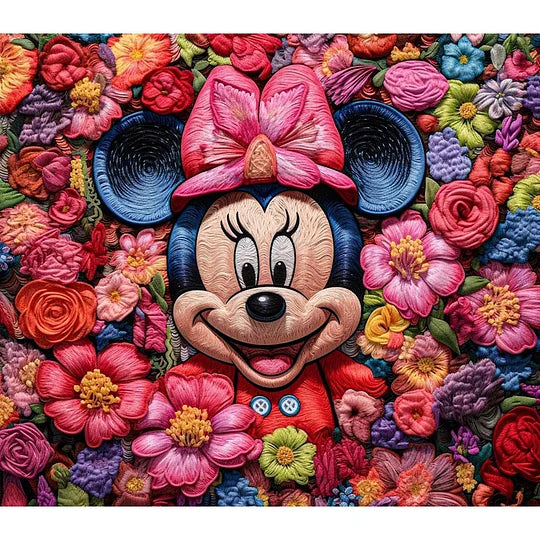 Minnie Mouse 40*35cm full round drill diamond painting
