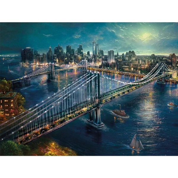 Bridge 40*30cm full square drill diamond painting