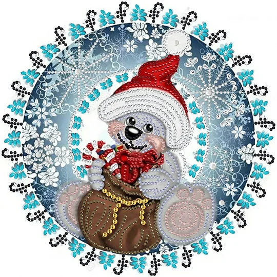Snow Wreath 30*30cm special shaped drill diamond painting