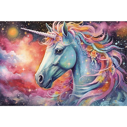 Dream Garden Unicorn 60*40cm full round drill diamond painting