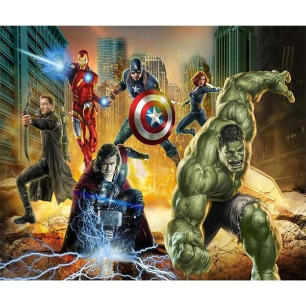 Super Hero 60*50cm full round drill diamond painting