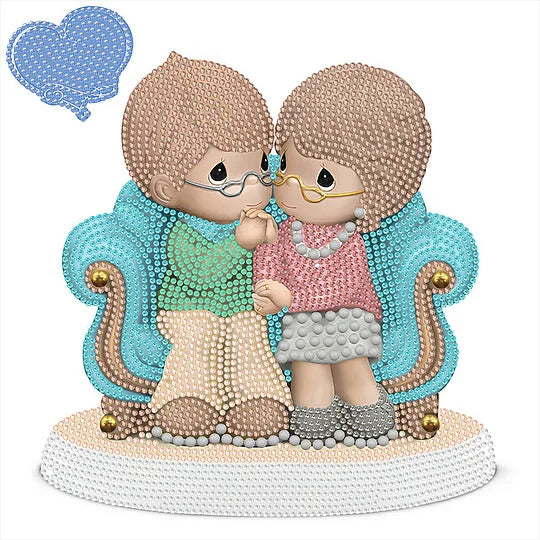 Precious Moment Doll 30*30cm special shaped drill diamond painting