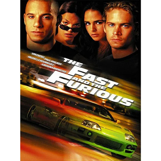 Fast and Furious 30*40cm full round drill diamond painting