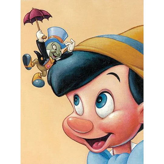 Pinocchio 30*40cm full round drill diamond painting