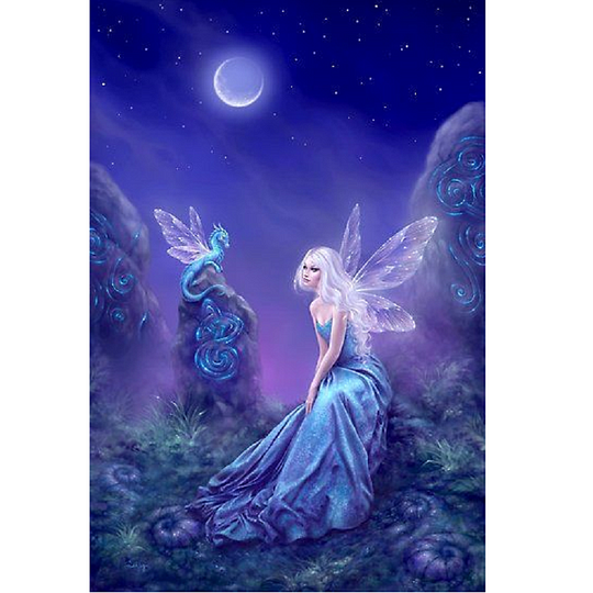 Fairy 30*40cm full round drill diamond painting