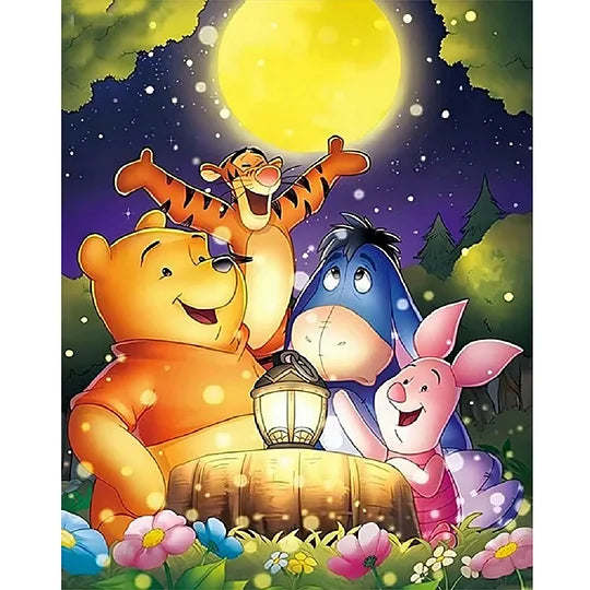 Winnie The Pooh and Friends 40*50cm full round drill diamond painting