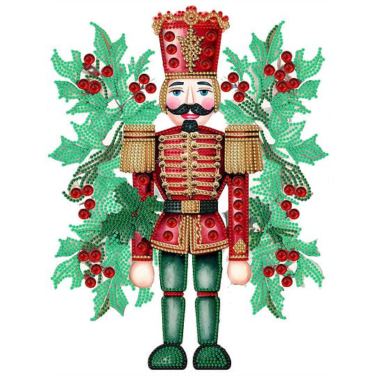 Christmas Nutcracker 30*40cm special shaped drill diamond painting