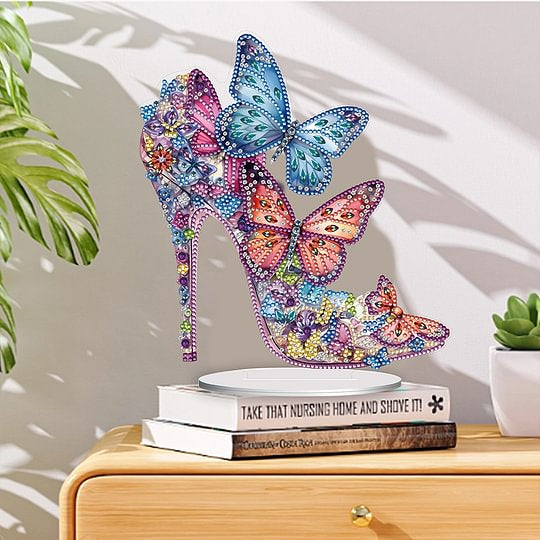 Diamond Painting Ornament Heels