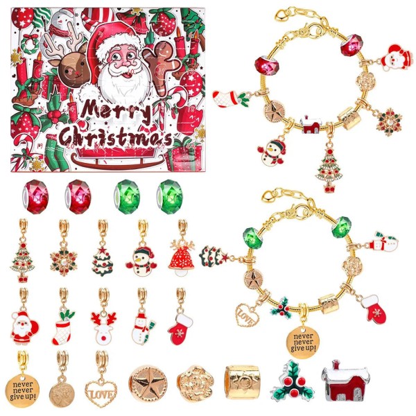 Christmas countdown Bracelet blind box for little girls