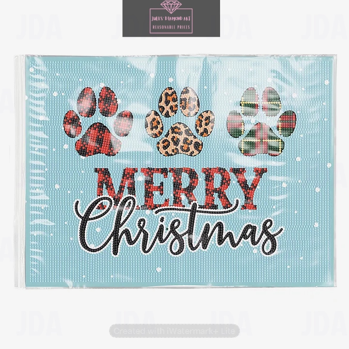 Christmas Diamond Painting Placemat