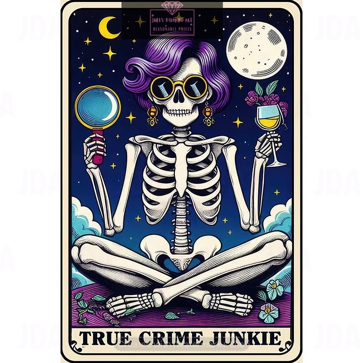 Skeleton Tarot 40*60cm full round drill diamond painting