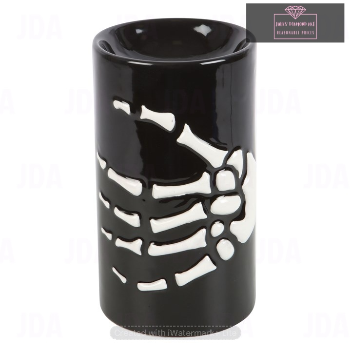 Skeleton Hand Oil Burner