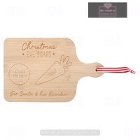 Wooden Christmas Eve Serving Board