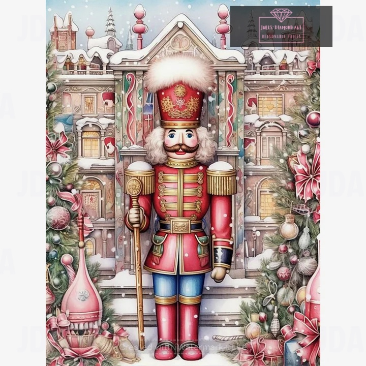 Nutcracker Soldiers 30*40cm full round drill diamond painting