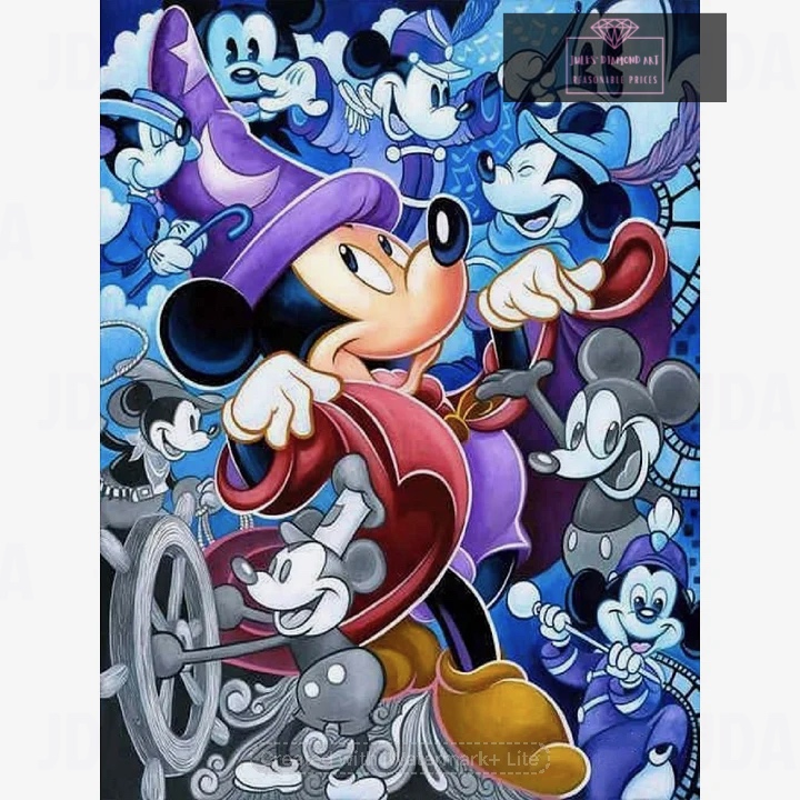 Mickey Mouse 30*40cm full round drill diamond painting