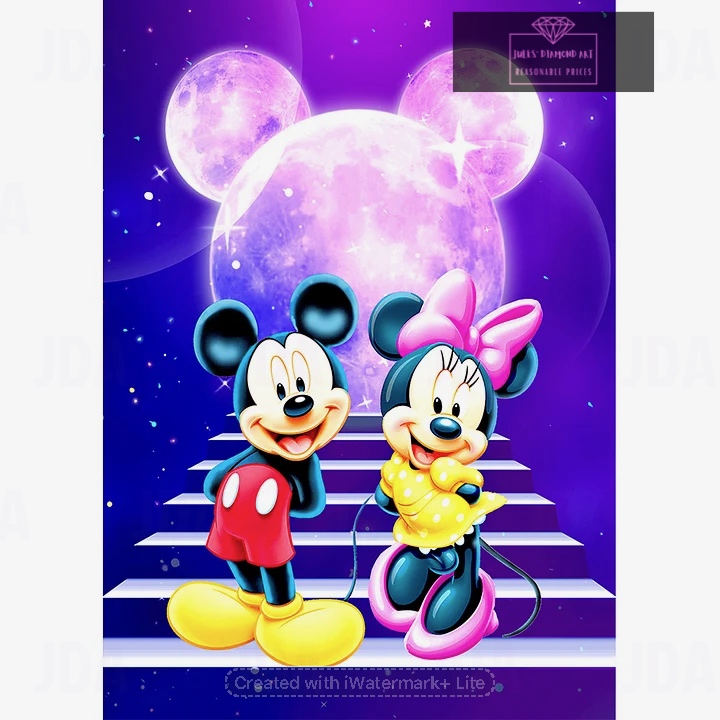 Mickey Mouse 30*40cm full round drill diamond painting