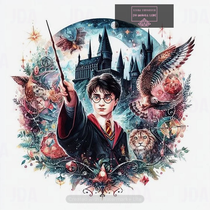 Harry Potter 30*30cm full square drill diamond painting