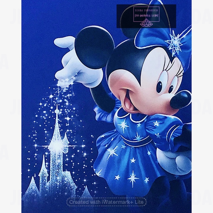 Disney Cartoon Mouse 30*40cm full round drill diamond painting