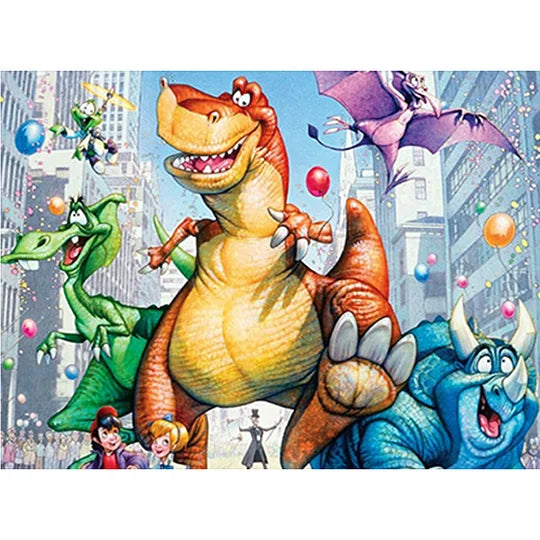 Dinosaur Story 50*40cm full round drill diamond painting