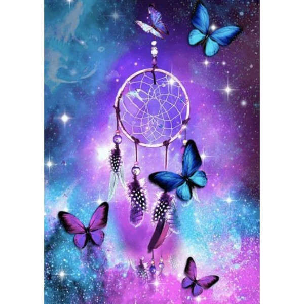 Gorgeous Dreamcatcher 30*40cm full round drill diamond painting