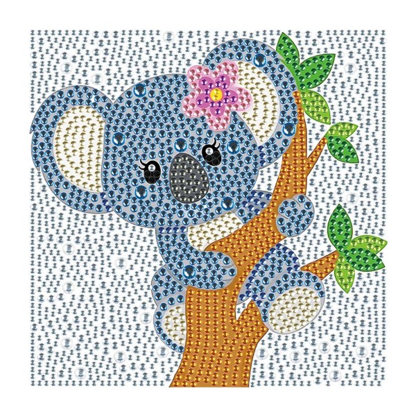 Little Koala 18*18cm full round drill diamond painting