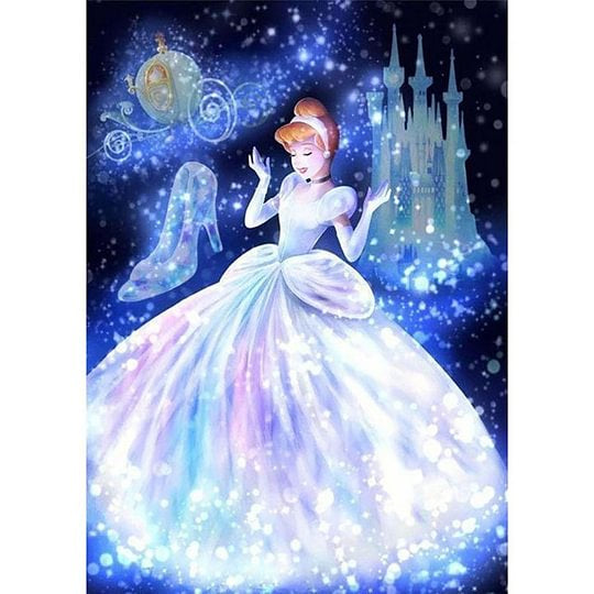 Disney Princess 40*50cm Full Square Drill Diamond Painting
