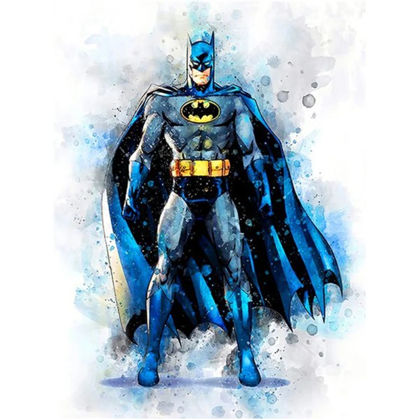 Batman Superhero 40*50cm (canvas) full round drill diamond painting