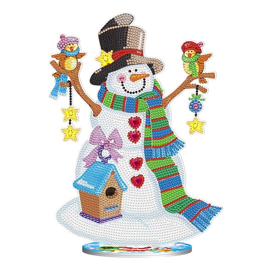 Diamond Painting Ornament Snowman