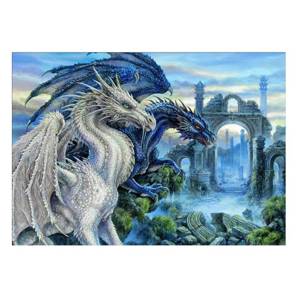 Dragon 40*30cm square drill diamond painting