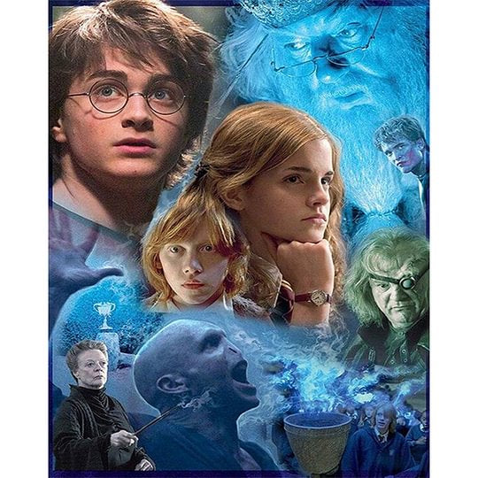 Harry Potter Poster 50*60cm full round drill diamond painting