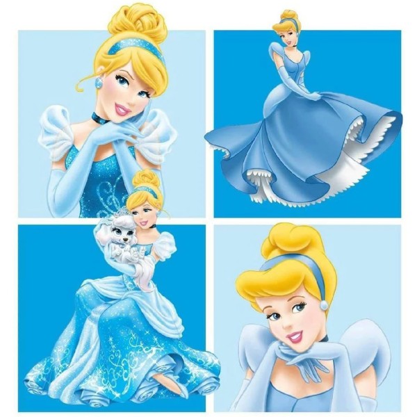 Disney Princess Cinderella 40*40cm full round drill diamond painting