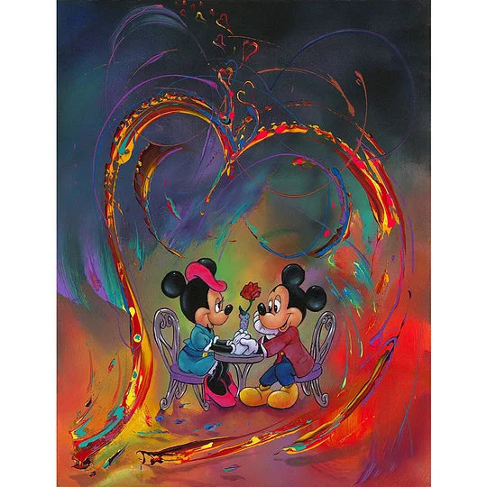 Mickey Mouse 50*60cm full round drill diamond painting