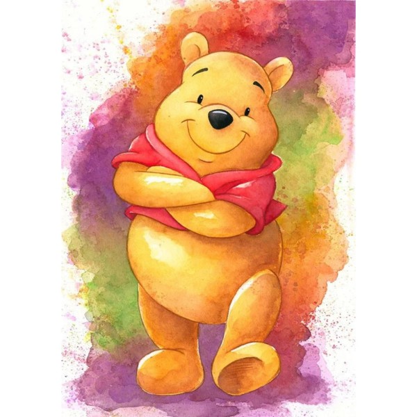 Watercolour Winnie the Pooh