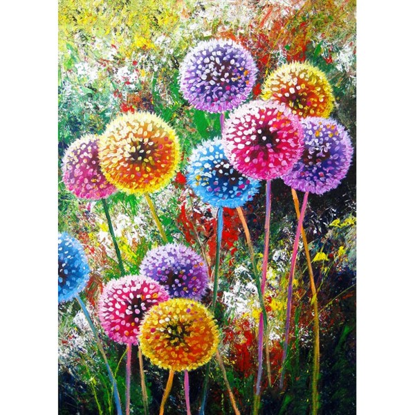 Dandelion 40*30cm full round drill diamond painting