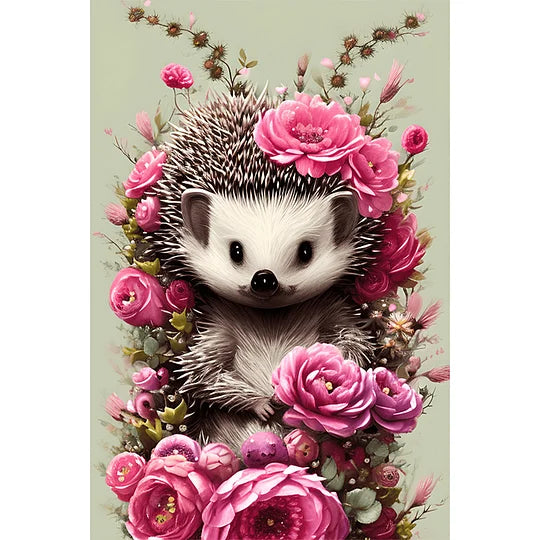 Little Hedgehog 40*60cm full round drill diamond painting